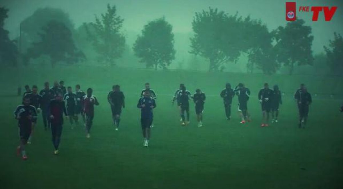 VIDEO S-a rupt cerul în Lituania » Steliştii au fost înspăimîntaţi de furtună! Cum va fi vremea la ora meciului