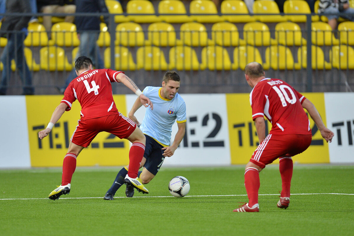 FOTO ŞI VIDEO Ekranas - Steaua 0-2 » Roş-albaştrii au rezolvat calificarea încă de la meciul tur