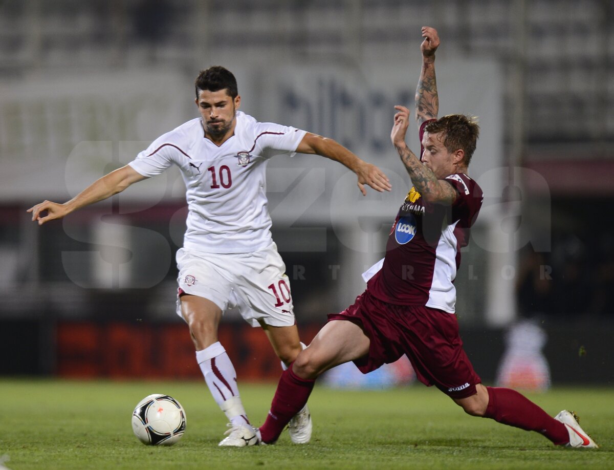 FOTO ŞI VIDEO Rapid - CFR Cluj 3-2 » Giuleştenii au revenit jucînd în zece după 0-2 la pauză