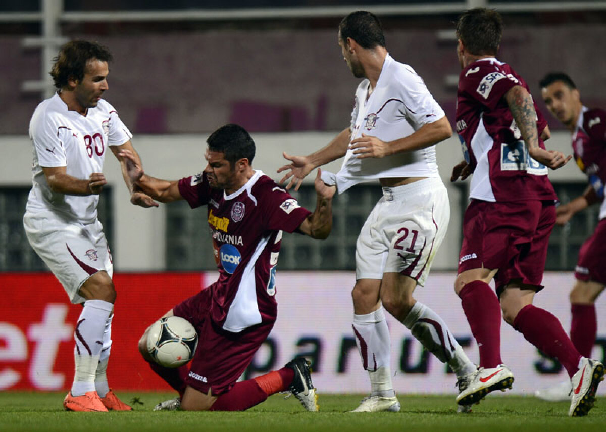 VIDEO Grant amore » Meci nebun în Giuleşti: condusă cu 0-2, Rapid a revenit şi s-a impus în repriza secundă