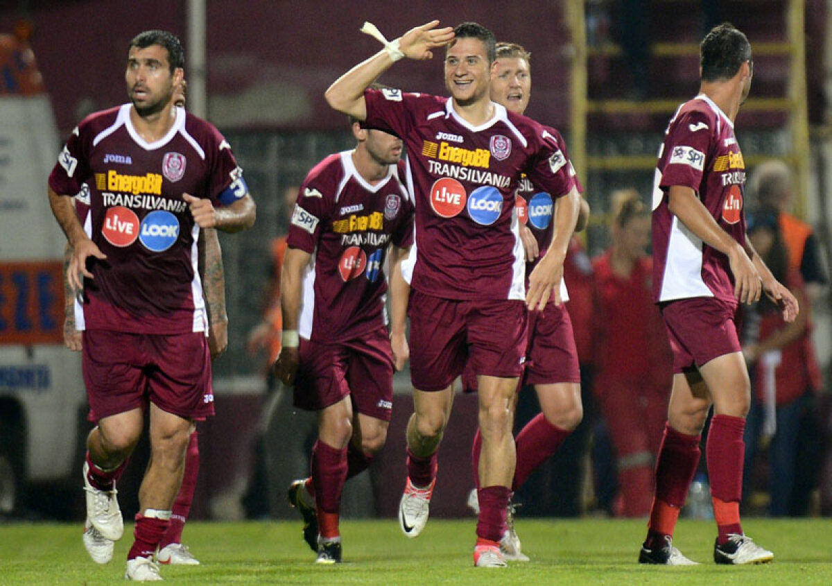 FOTO Un meci fabulos în imagini de neuitat » Aşa a fost Rapid-CFR 3-2