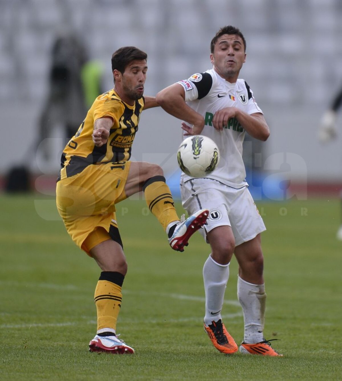 FOTO&VIDEO "Păun"-ul salvator » Golul fostului dinamovist a adus un punct pentru Braşov, 1-1, la U Cluj