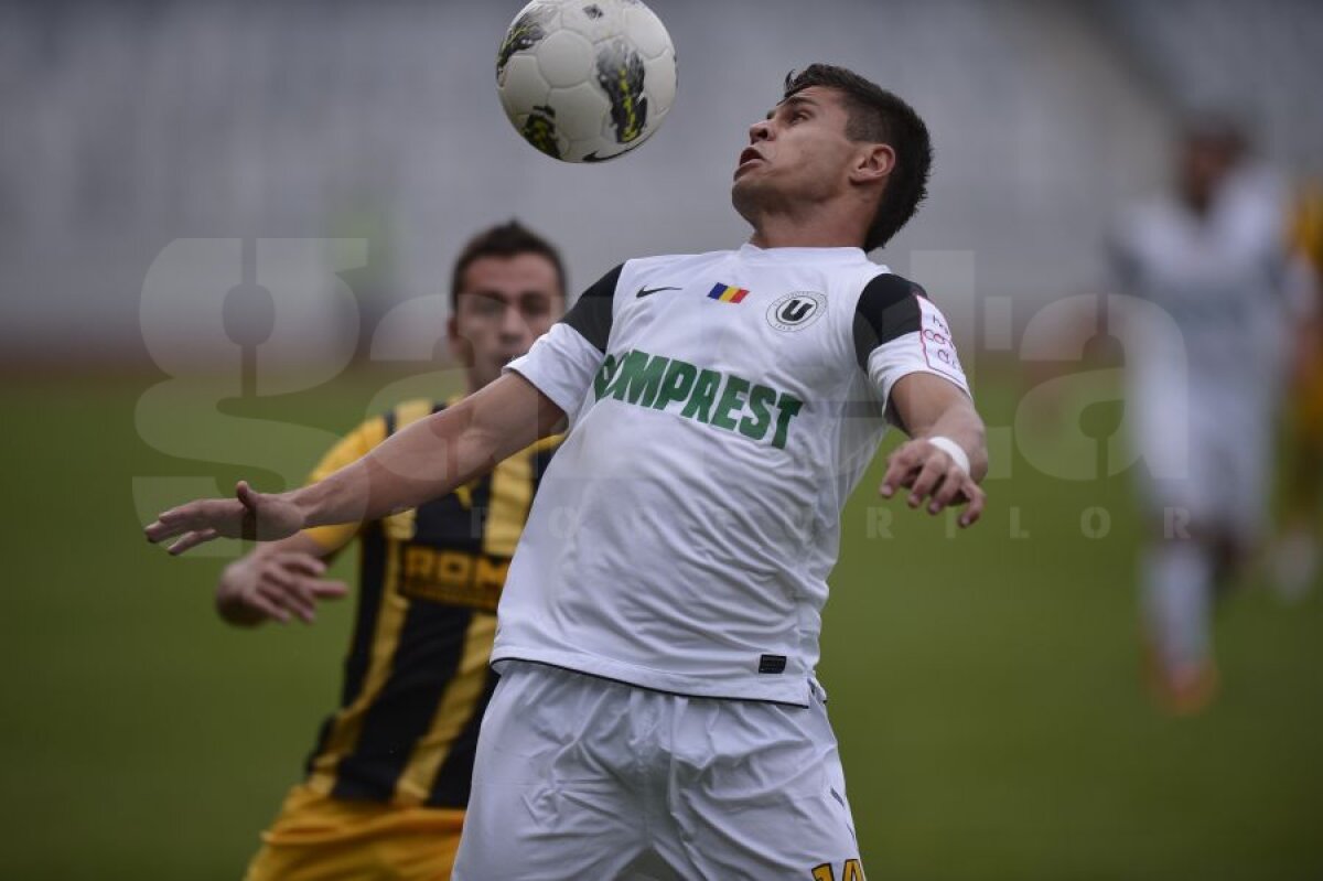 FOTO&VIDEO "Păun"-ul salvator » Golul fostului dinamovist a adus un punct pentru Braşov, 1-1, la U Cluj