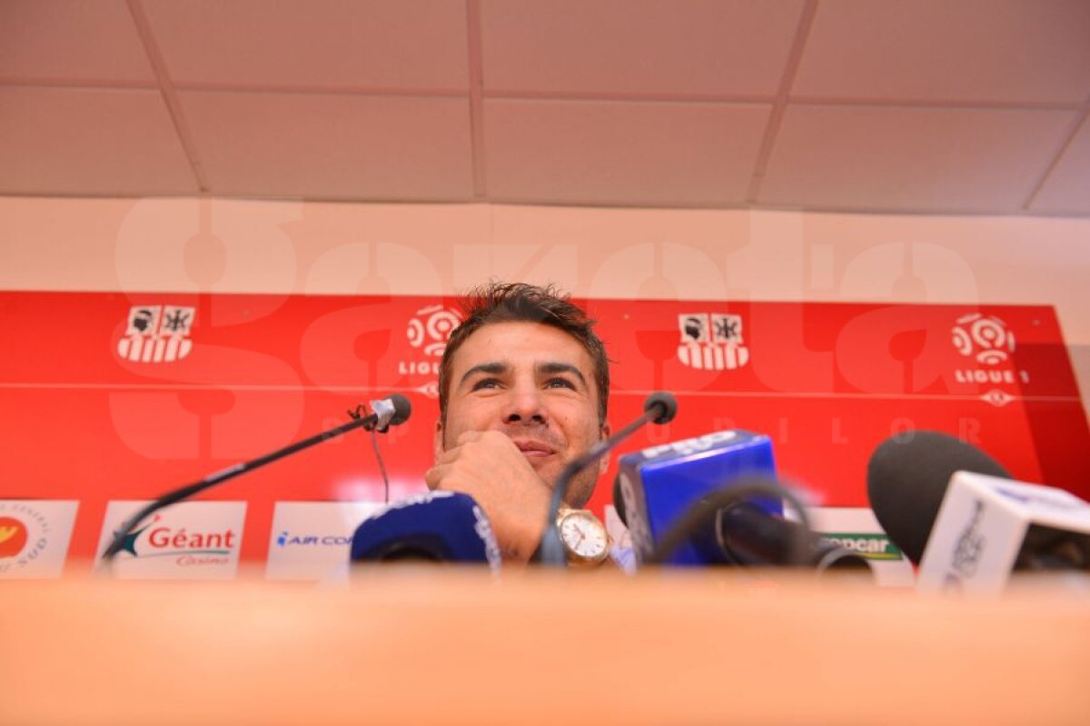 Mutu, prezentat la Ajaccio! "Nu vreau să fiu starul echipei" » Antrenorul său e convins: "Este Ibrahimovici al nostru"