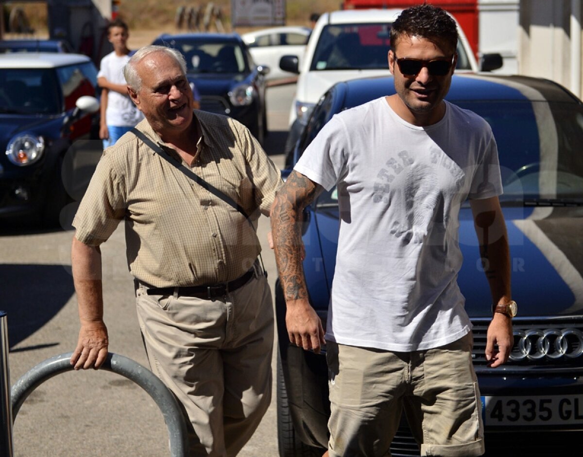 FOTO Prima zi a lui Mutu la Ajaccio » De la sosirea pe aeroport, pînă la primul antrenament cu noua lui echipă