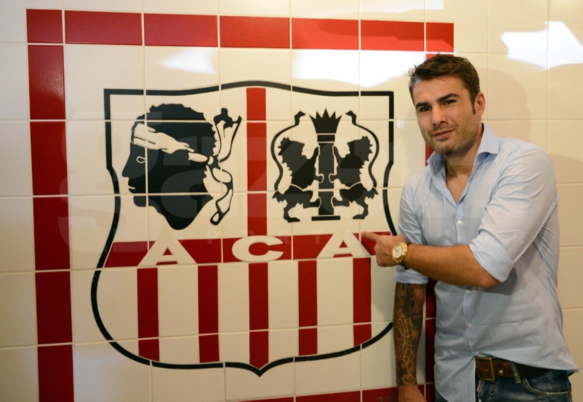 Adrian Mutu a anunţat că vrea să-şi încheie cariera la Ajaccio: "Nu am venit ca să fiu un star"