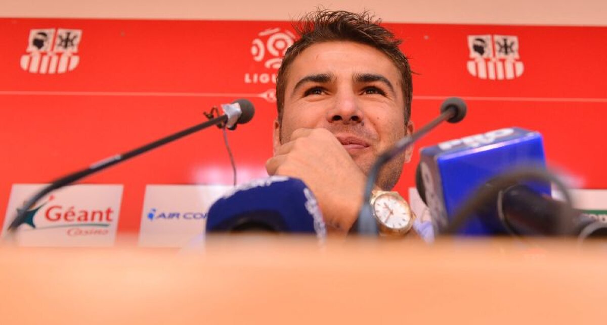 Adrian Mutu a anunţat că vrea să-şi încheie cariera la Ajaccio: "Nu am venit ca să fiu un star"