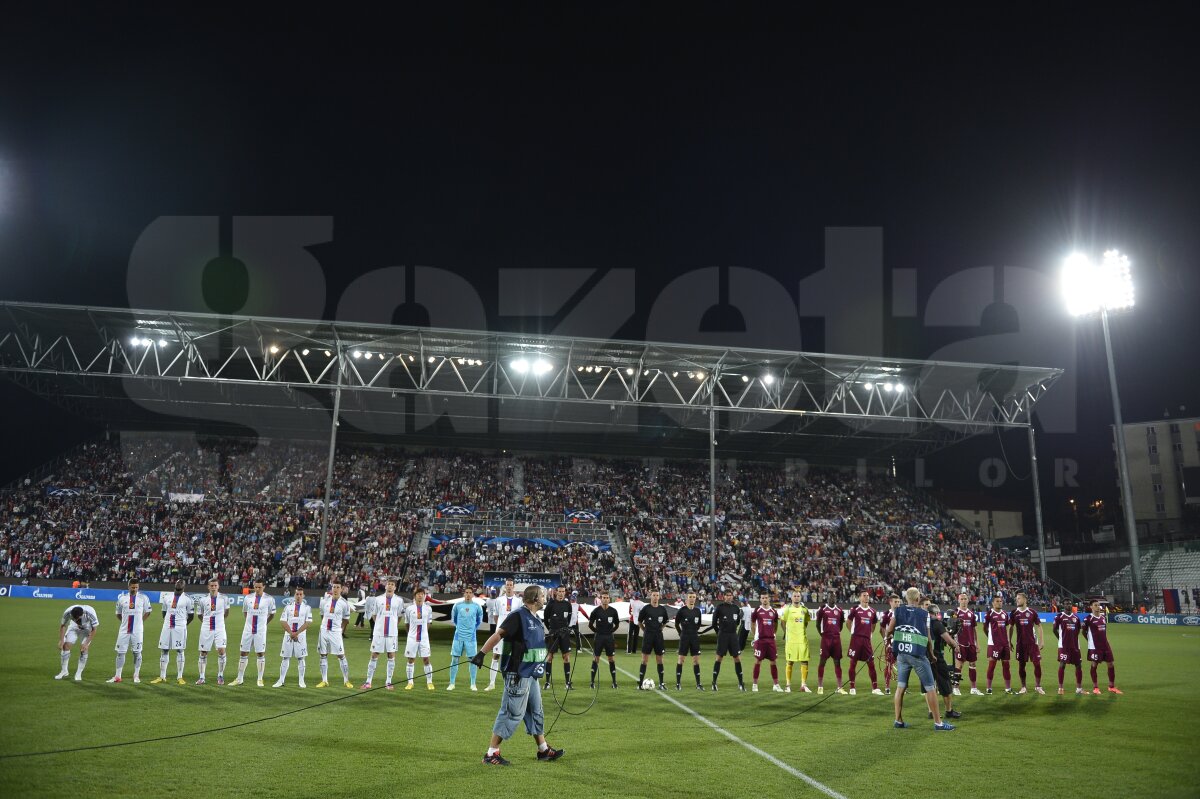 FOTO ŞI VIDEO CFR Cluj în grupele UEFA Champions League » CFR Cluj - FC Basel 1-0