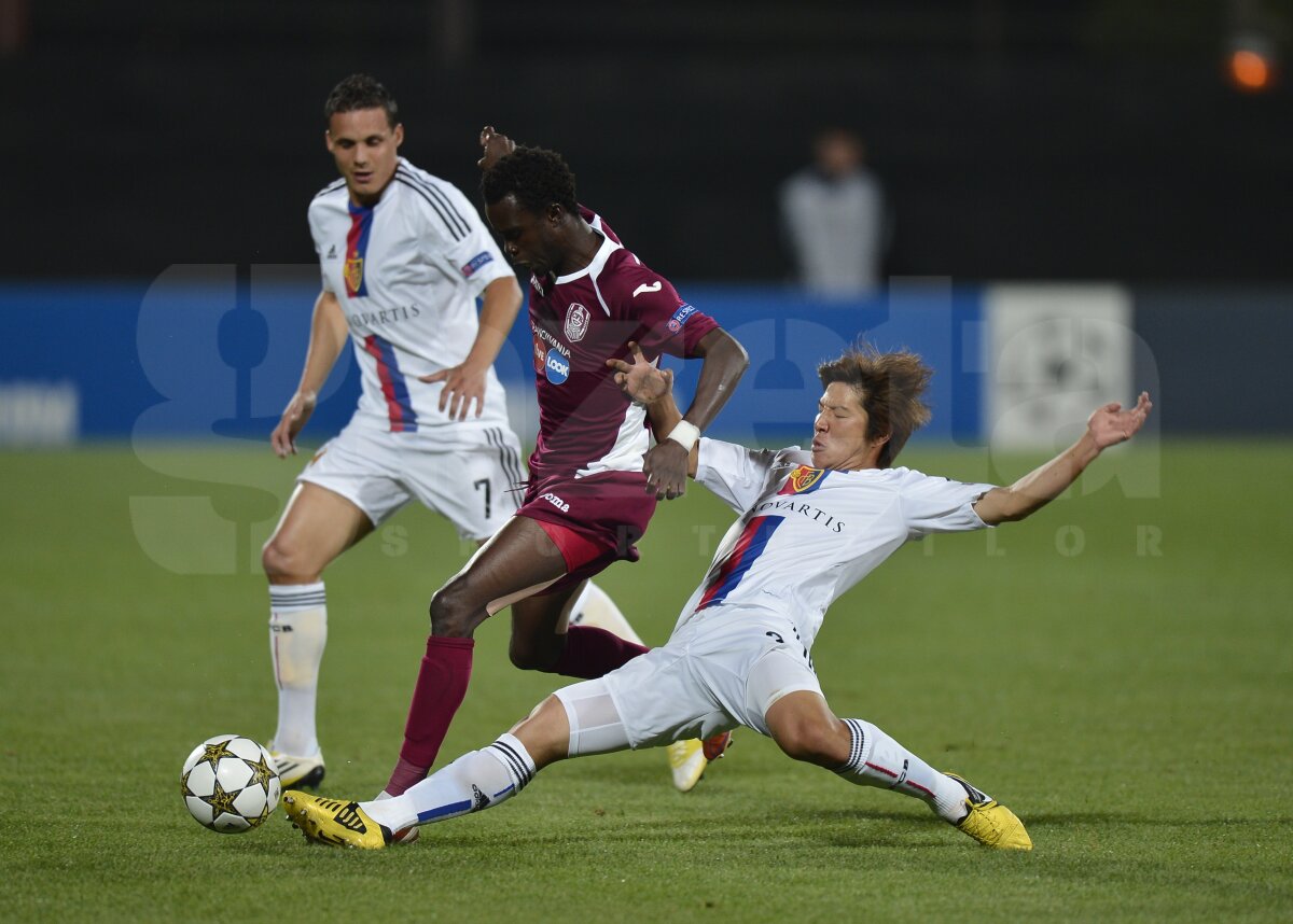 FOTO ŞI VIDEO CFR Cluj în grupele UEFA Champions League » CFR Cluj - FC Basel 1-0