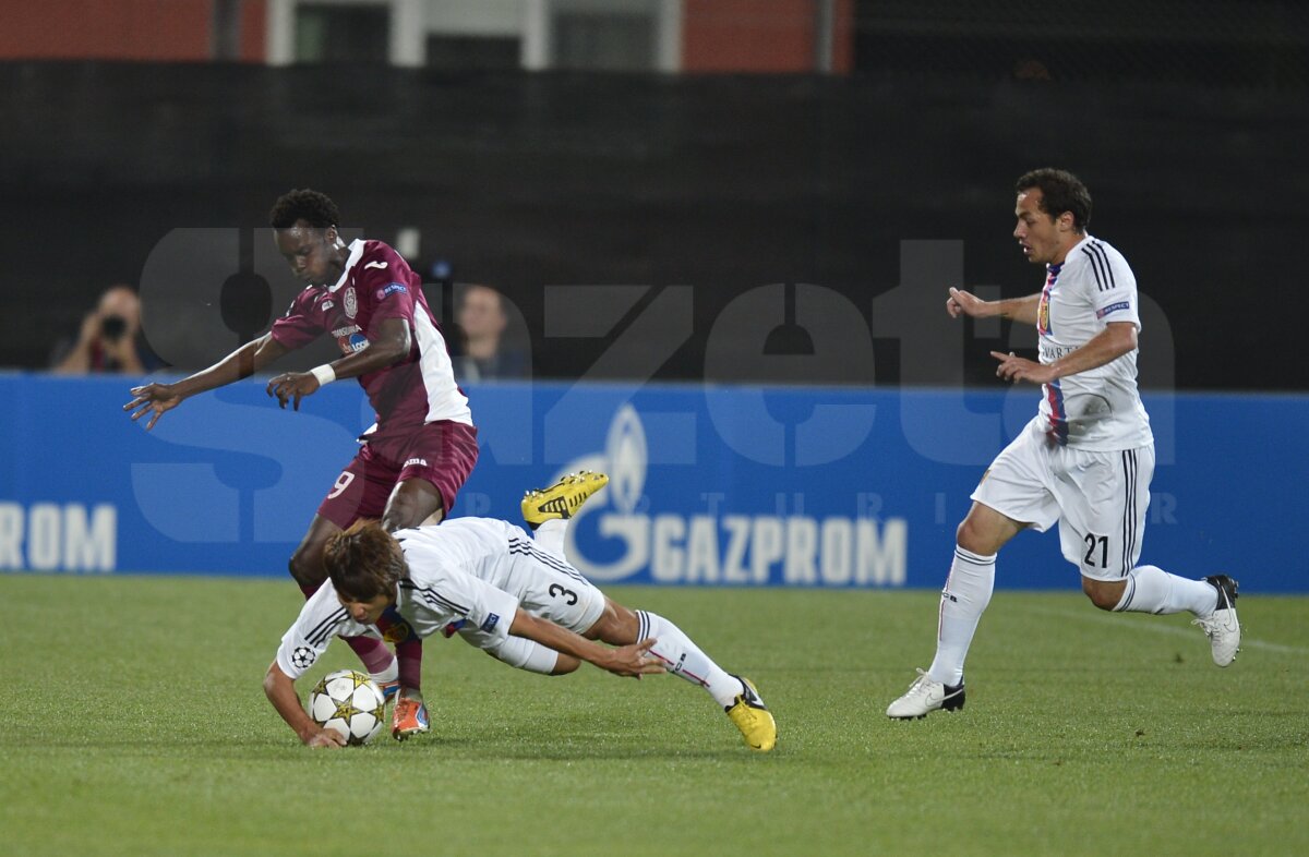 FOTO ŞI VIDEO CFR Cluj în grupele UEFA Champions League » CFR Cluj - FC Basel 1-0