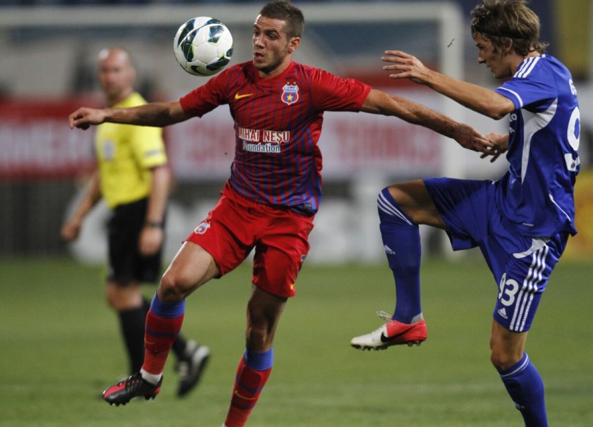 FOTO Steaua - Ekranas 3-0 » Roş-albaştrii s-au calificat în grupele EL!