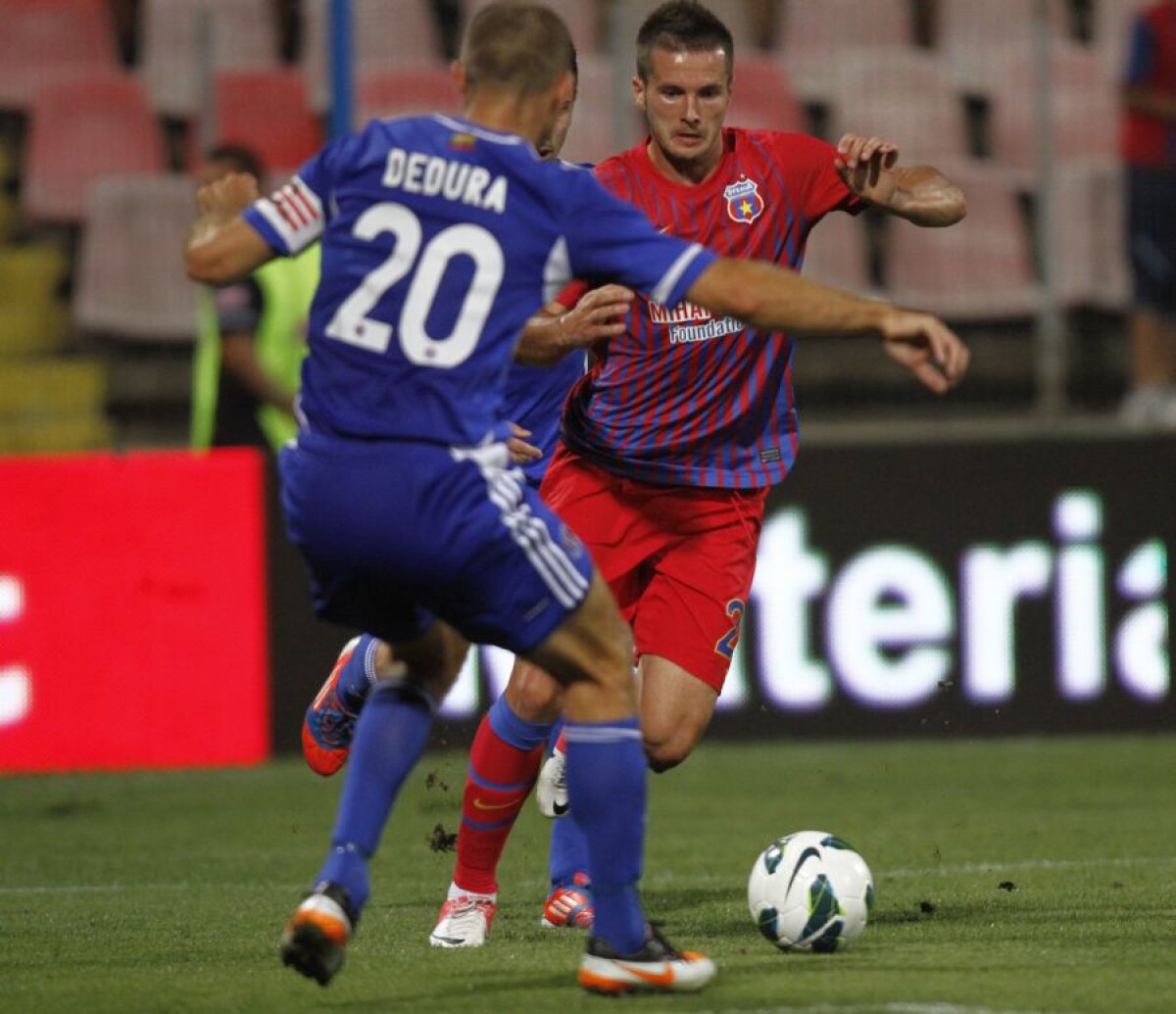 FOTO Steaua - Ekranas 3-0 » Roş-albaştrii s-au calificat în grupele EL!