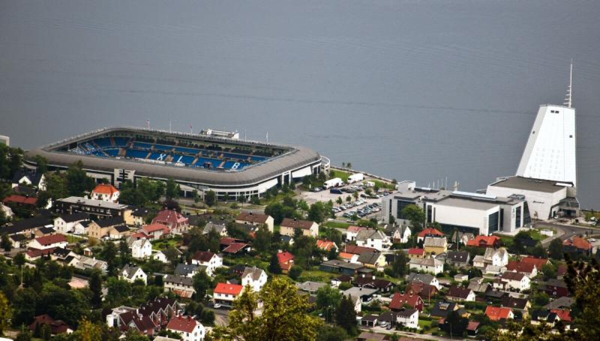 FOTO Aici va juca Steaua în această toamnă » Ce stadion are Molde FK, echipa cu care roş-albaştrii vor juca în Europa League!