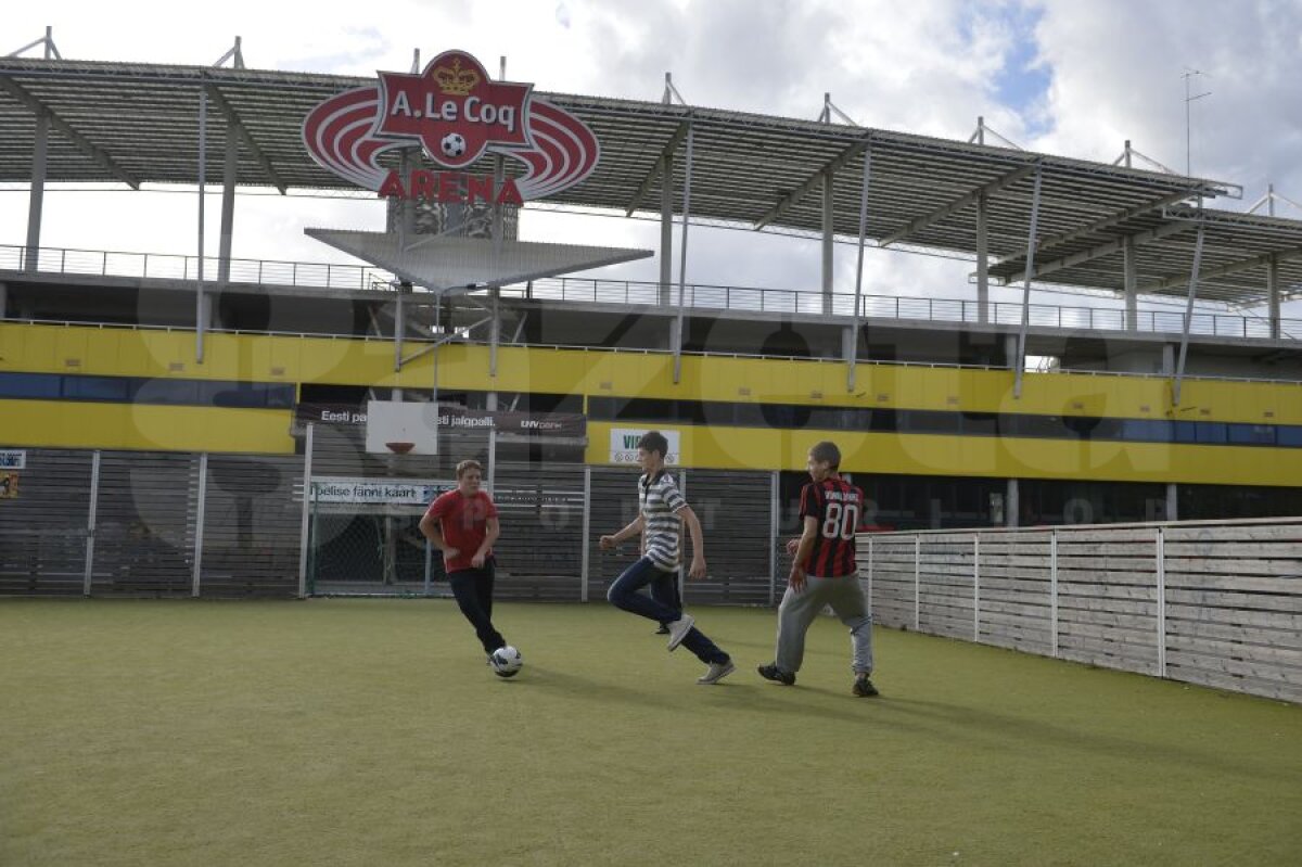 FOTO Aici dăm prima bătălie » Imagini cu stadionul pe care jucătorii lui Piţi vor înfrunta Estonia