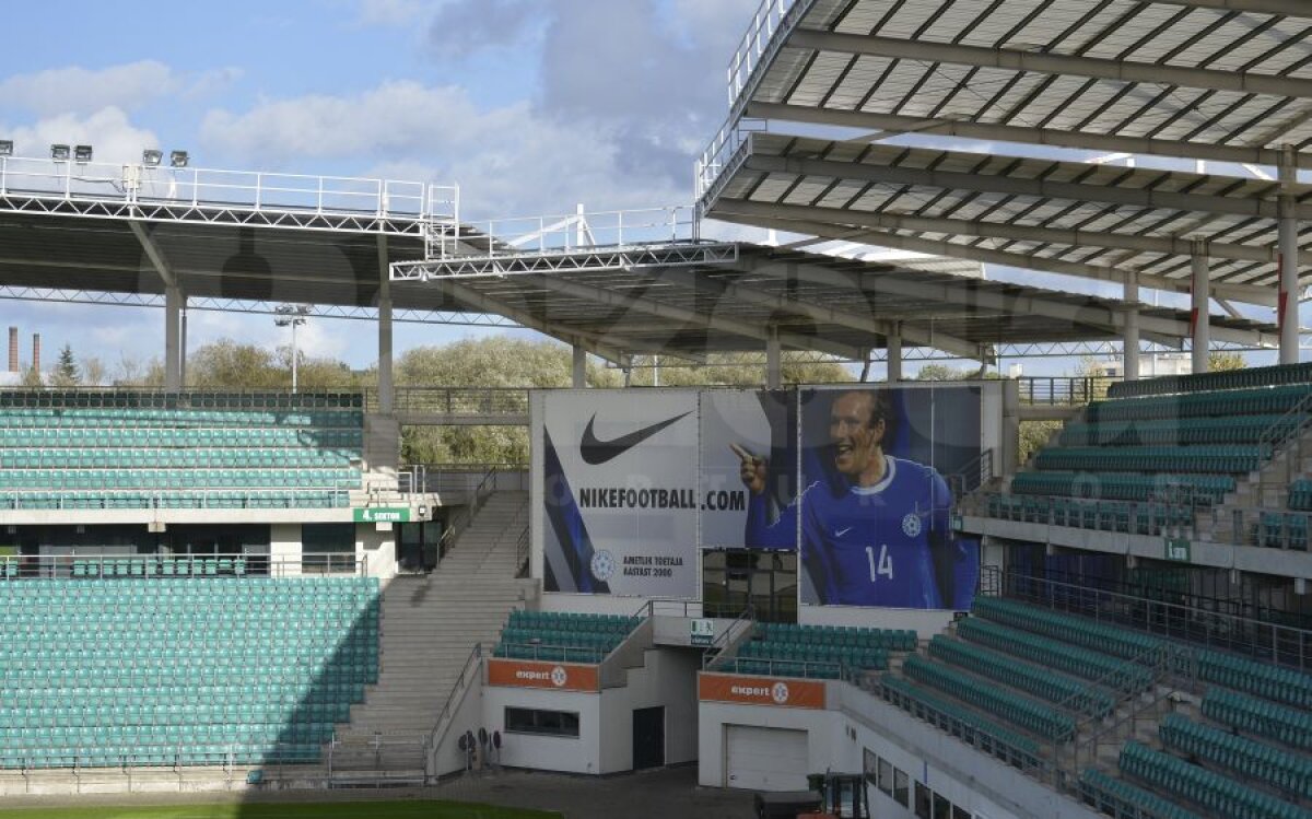 FOTO Aici dăm prima bătălie » Imagini cu stadionul pe care jucătorii lui Piţi vor înfrunta Estonia