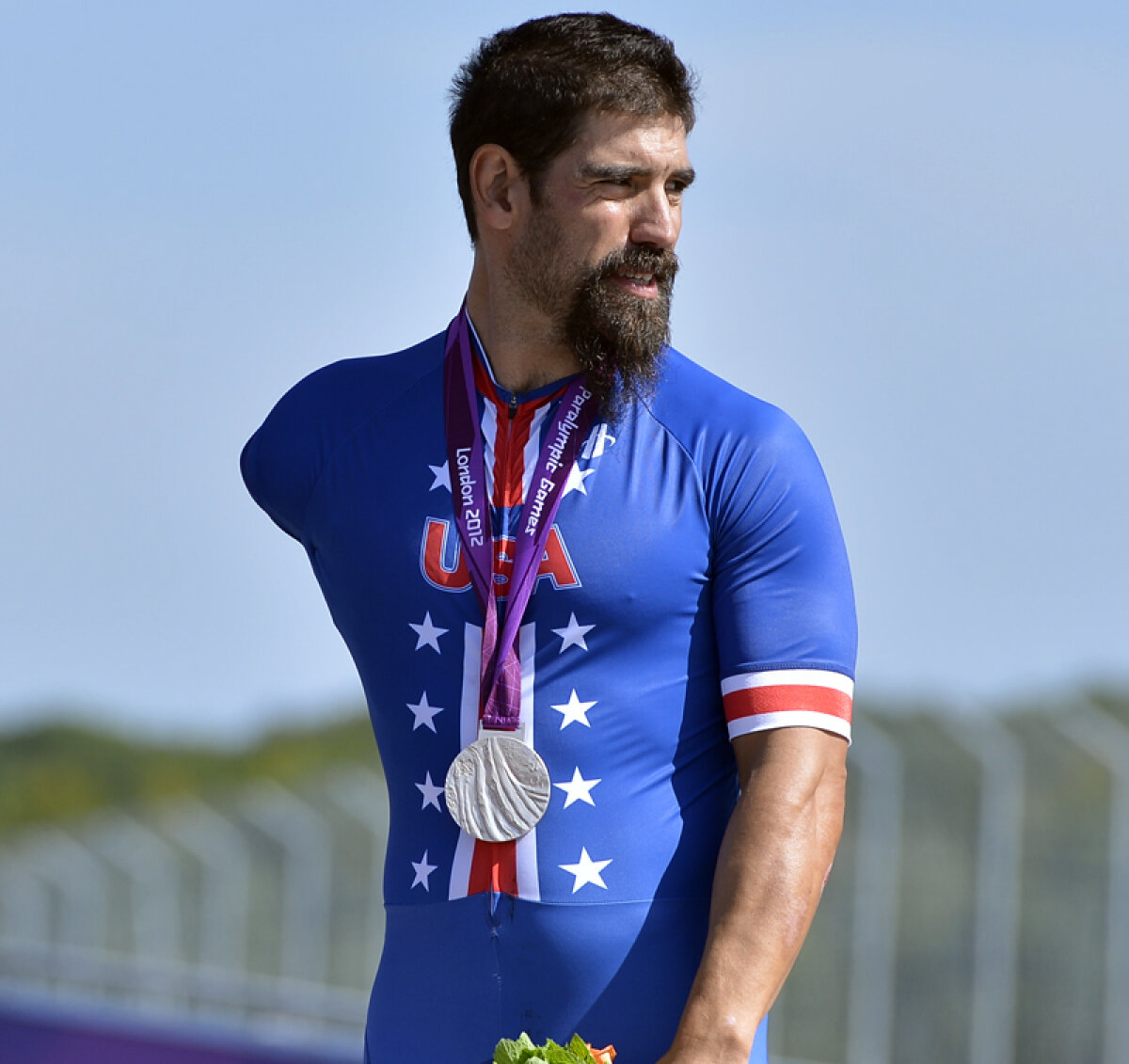 FOTO Eduard Novak îşi laudă adversarul în faţa căruia a pierdut aurul la Paralimpiadă: "El a fost mai bun!"