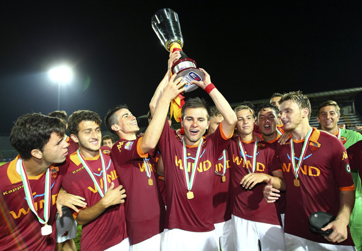 VIDEO Fulgerul Bumba! » Mijlocaşul de 18 ani a cucerit primul trofeu la AS Roma: Supercupa la tineret