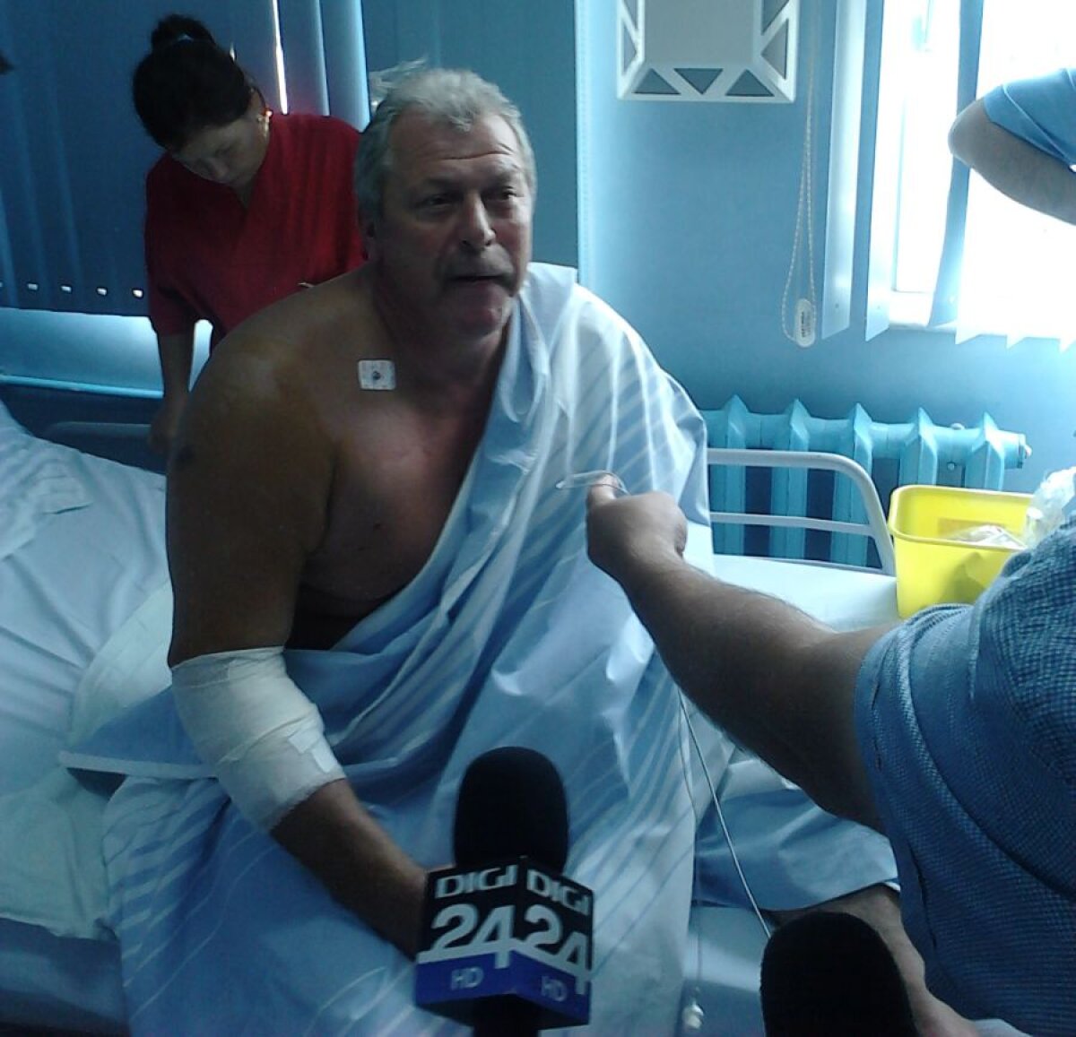 FOTO » UPDATE Duckadam, după operaţia suferită: "Mă simt bine! Sper să cîştige Steaua campionatul"