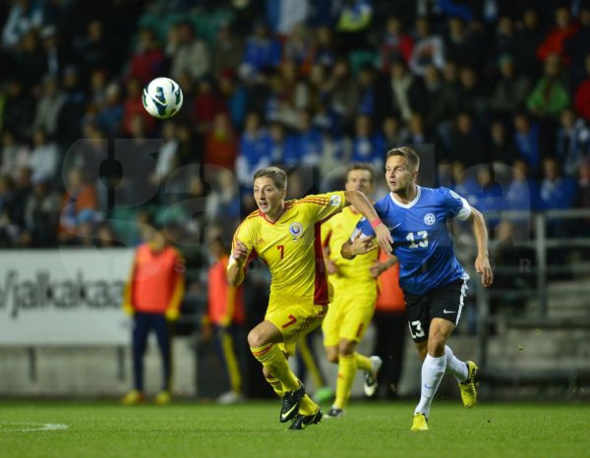 FOTO România debutează cu dreptul în preliminariile pentru CM 2014, cîştigînd cu 2-0 în Estonia