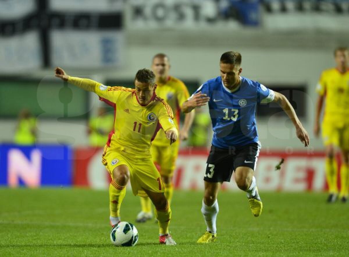 FOTO România debutează cu dreptul în preliminariile pentru CM 2014, cîştigînd cu 2-0 în Estonia