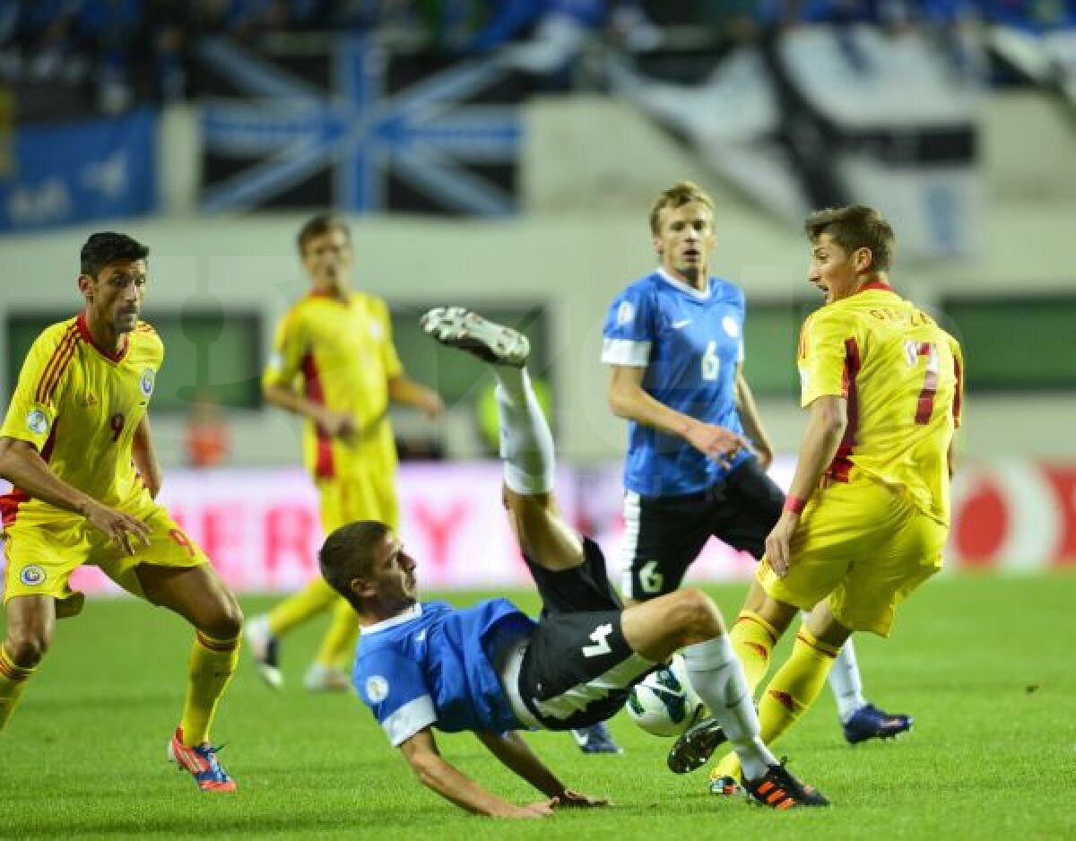 FOTO România debutează cu dreptul în preliminariile pentru CM 2014, cîştigînd cu 2-0 în Estonia