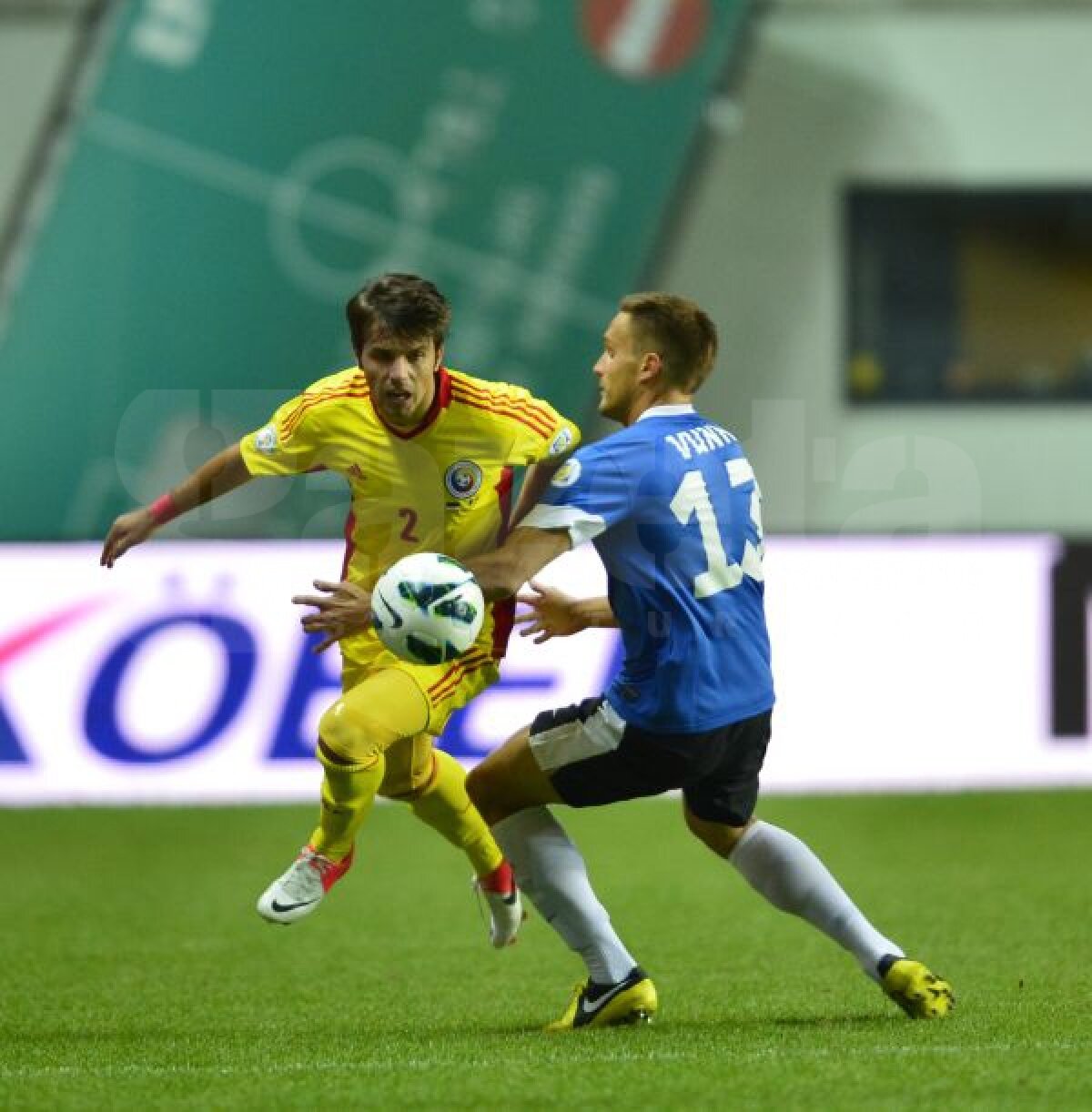 FOTO România debutează cu dreptul în preliminariile pentru CM 2014, cîştigînd cu 2-0 în Estonia