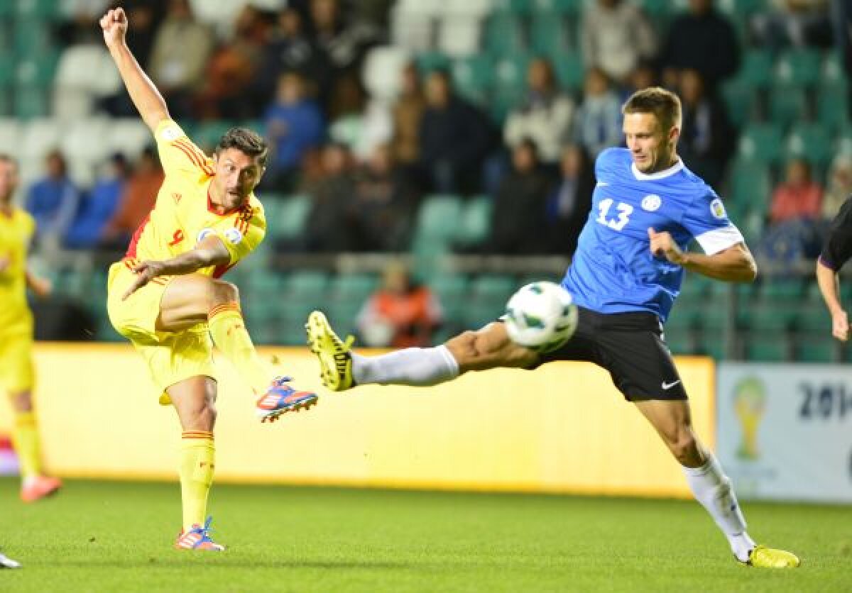 FOTO România debutează cu dreptul în preliminariile pentru CM 2014, cîştigînd cu 2-0 în Estonia