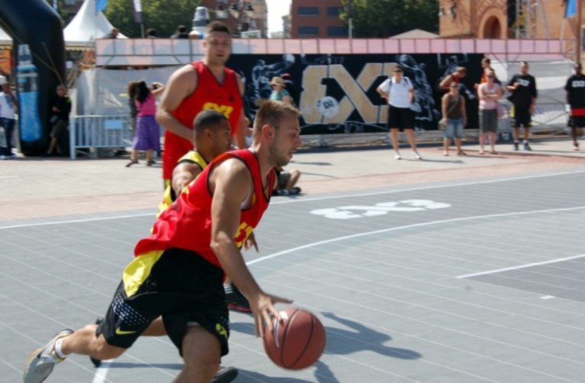 Sport Arena Politehnica n-a strălucit la turneul 3x3, dar a controlat 3 din cele patru meciuri ale grupei!