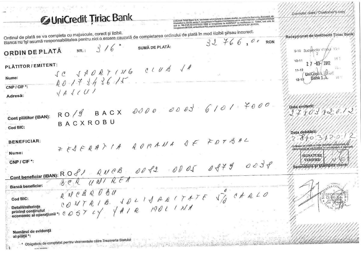 Porumboiu reacţionează la decizia UEFA: "Am crezut că acolo sînt oameni serioşi, dar m-am înşelat" » Vasluiul se apără cu documente oficiale