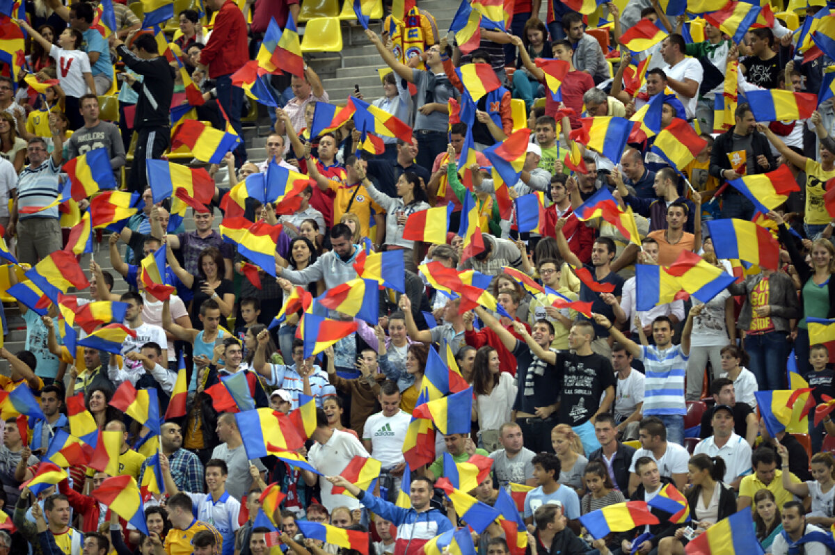 Basm tricolor » România a fost susţinută la meciul cu Andorra de aproape 30.000 de oameni