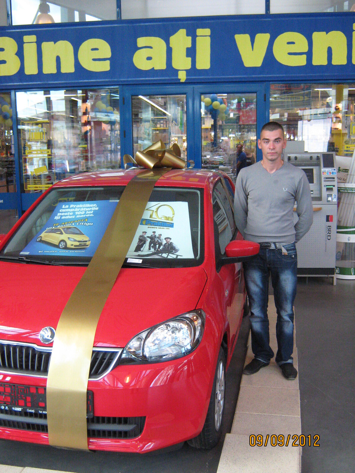 Zile norocoase pentru clienţii Praktiker România: 3 maşini au fost deja câştigate!