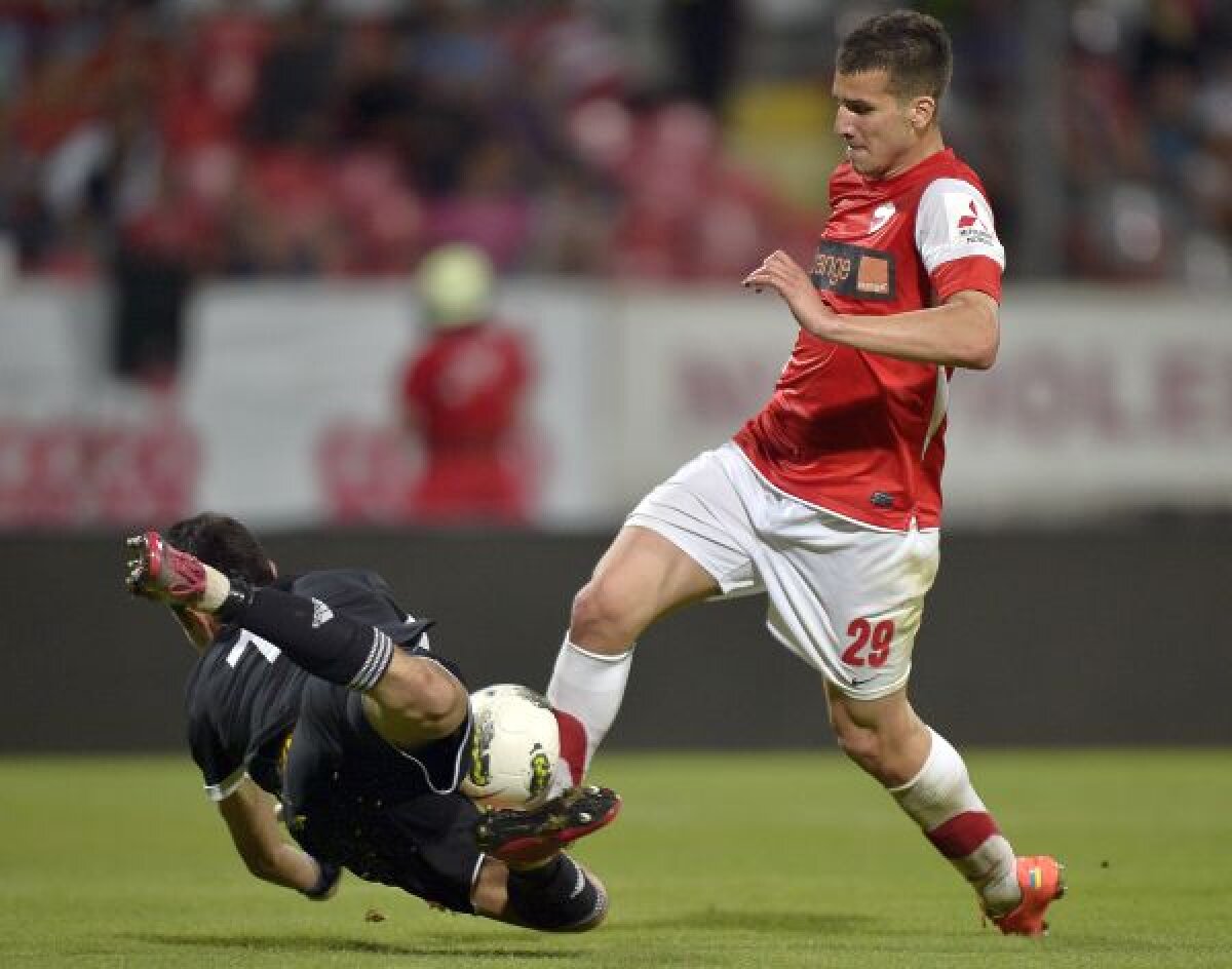 Ţucudean vrea să marcheze şi în campionat împotriva CFR-ului: ”Cîştigăm şi renaştem”