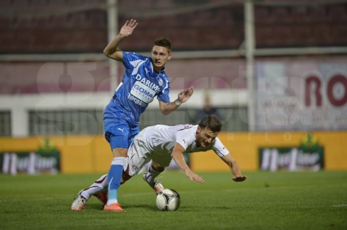 VIDEO Rapid cîştigă cu 3-1 în faţa Bistriţei şi urcă pe locul 6