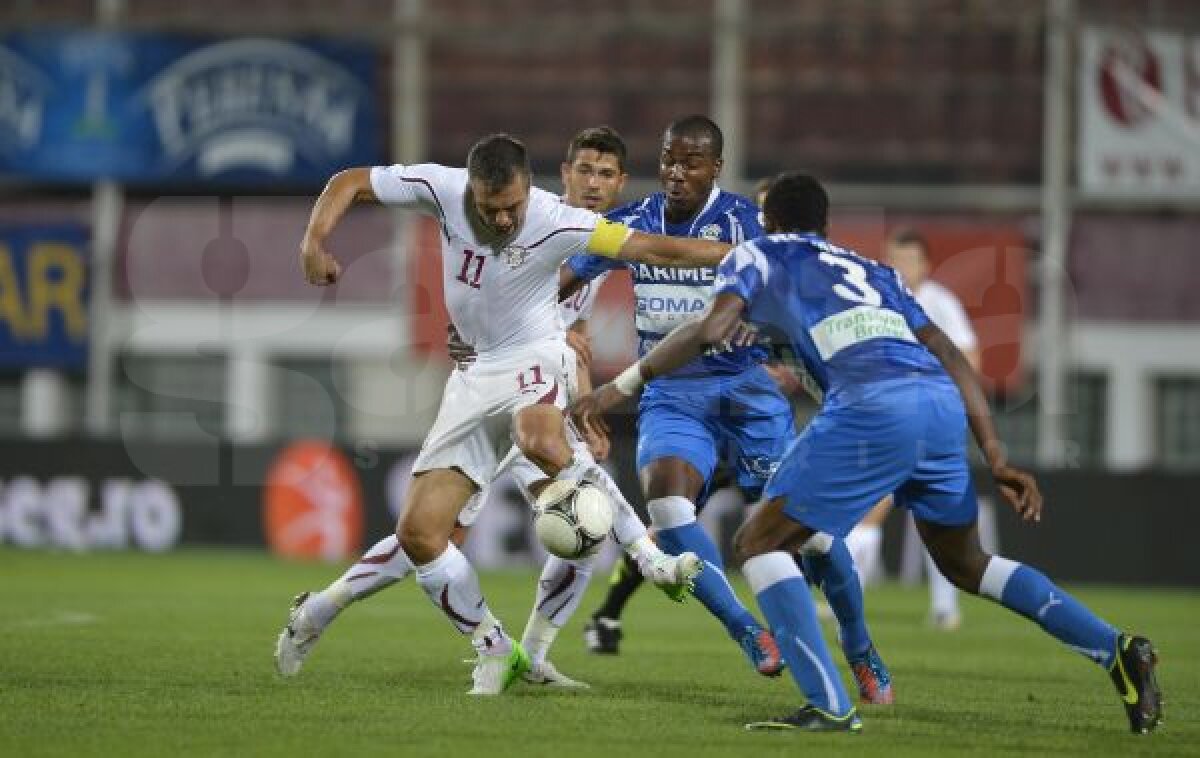 VIDEO Rapid cîştigă cu 3-1 în faţa Bistriţei şi urcă pe locul 6