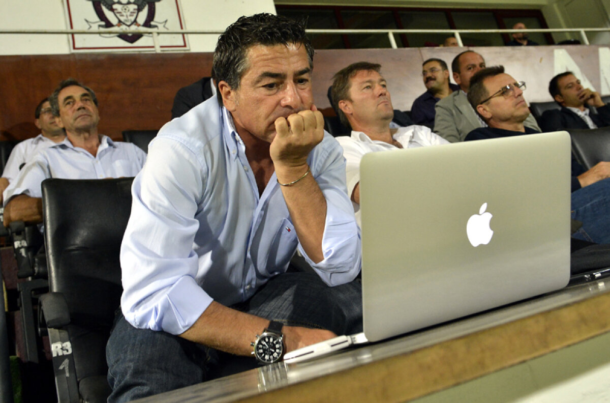 Monitorizaţi în timp real! » Renzo Rossi îi urmăreşte pe rapidişti cu un program special