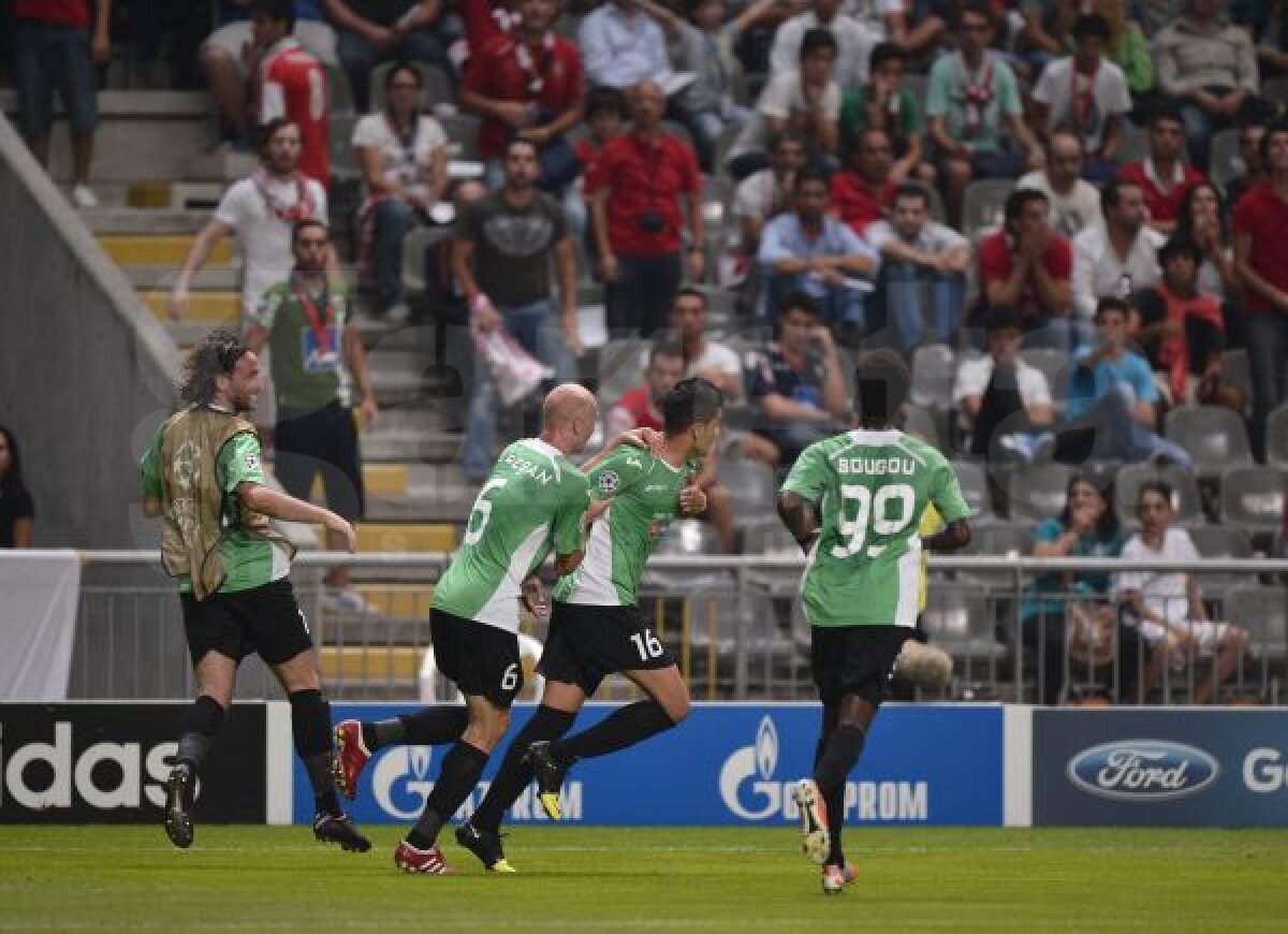 VIDEO Start lansat! » CFR Cluj se impune la Braga cu 2-0 şi e lider în grupa H