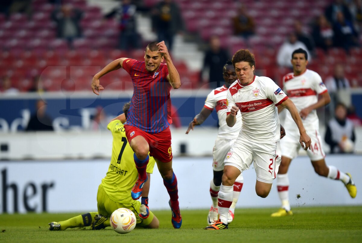 FOTO şi VIDEO  Stuttgart - Steaua 2-2 » La 5 minute de o victorie istorică