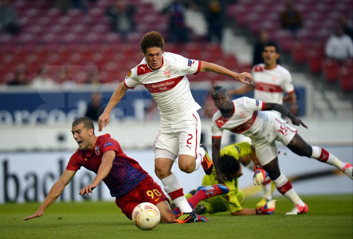 FOTO şi VIDEO  Stuttgart - Steaua 2-2 » La 5 minute de o victorie istorică
