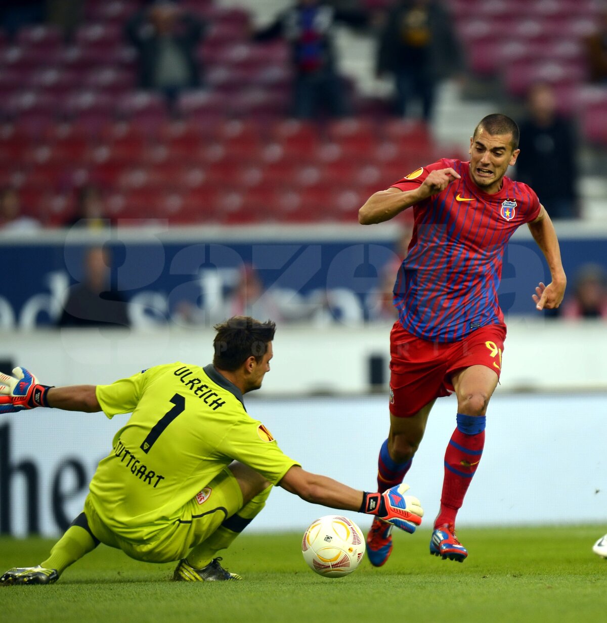 FOTO şi VIDEO  Stuttgart - Steaua 2-2 » La 5 minute de o victorie istorică