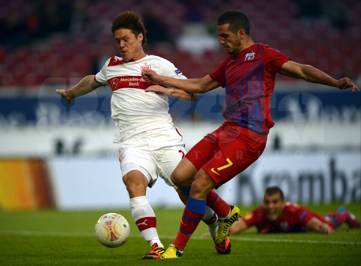 FOTO şi VIDEO  Stuttgart - Steaua 2-2 » La 5 minute de o victorie istorică