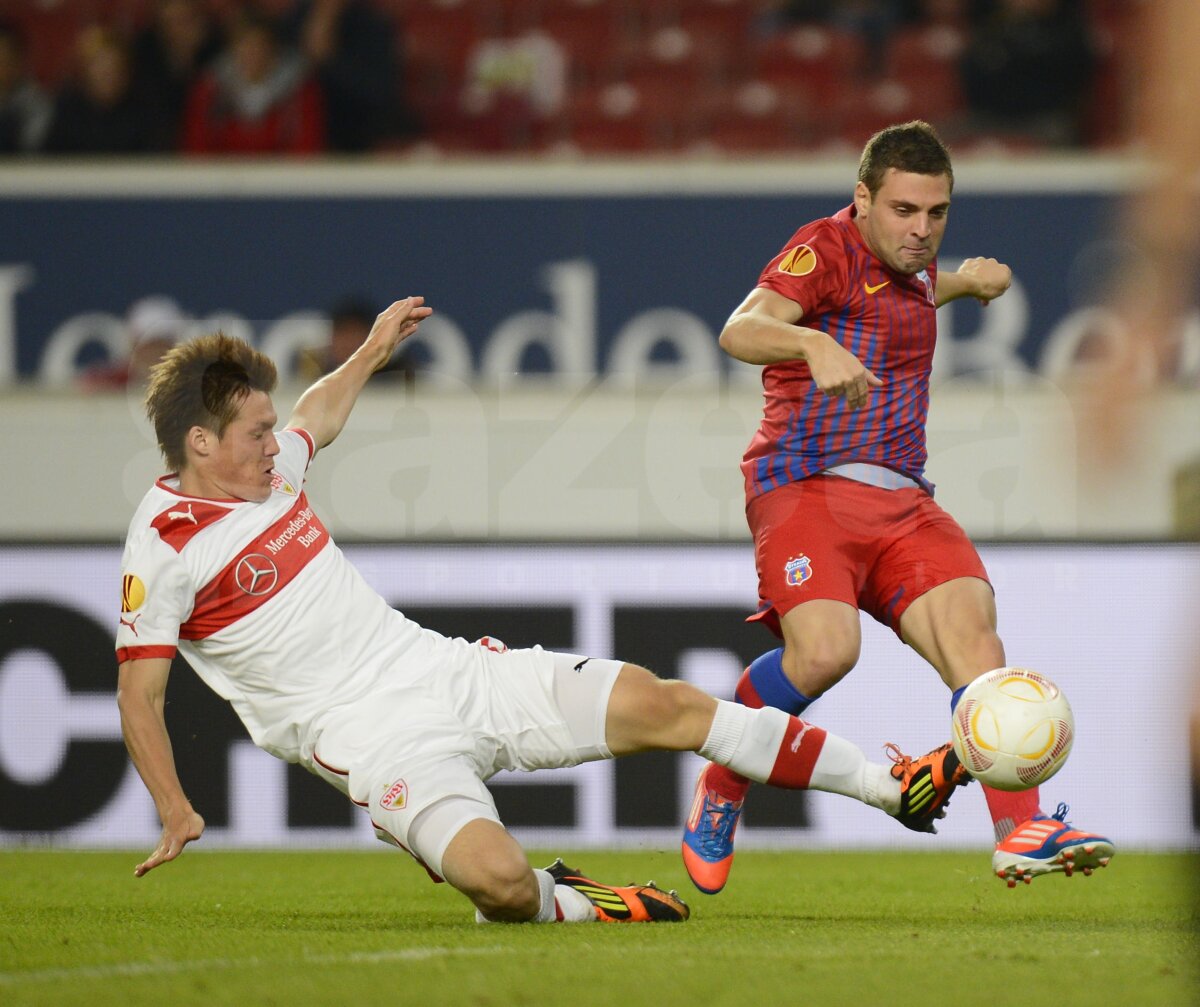 FOTO şi VIDEO  Stuttgart - Steaua 2-2 » La 5 minute de o victorie istorică