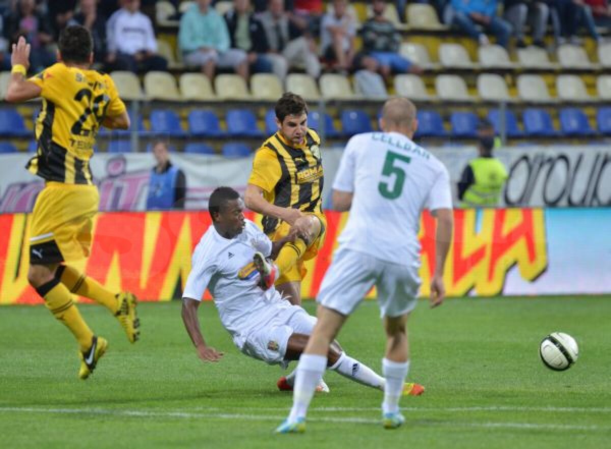 VIDEO+FOTO Şumudică, în pericol? » Braşovul învinge Vasluiul cu 2-1