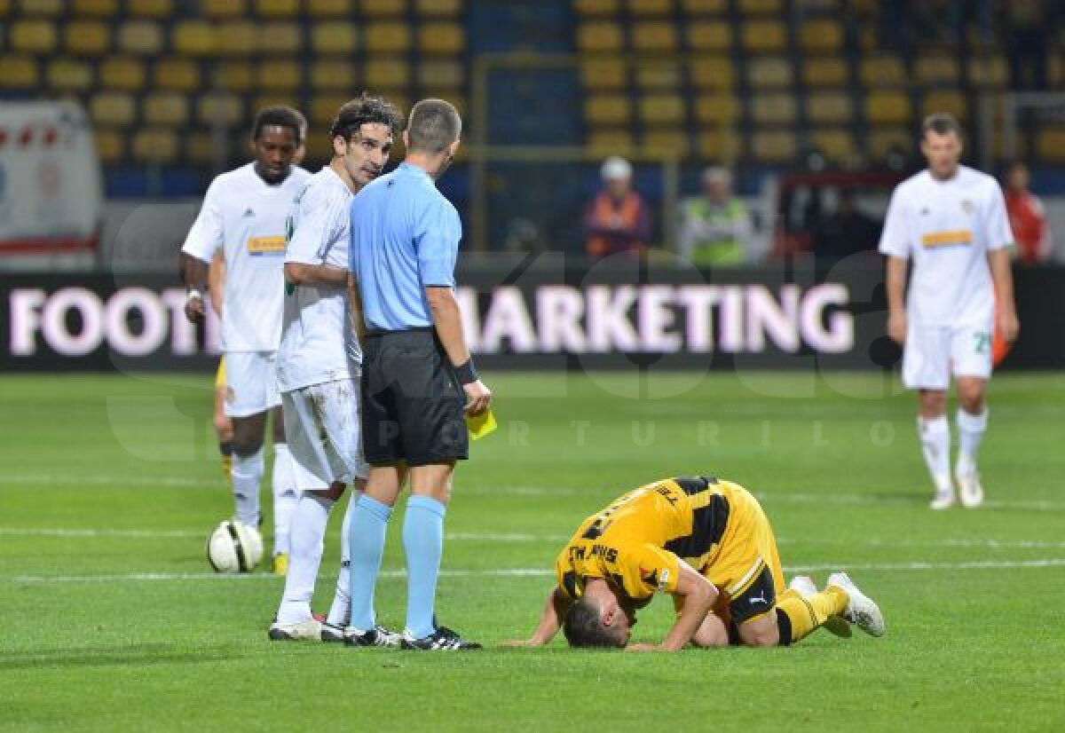 VIDEO+FOTO Şumudică, în pericol? » Braşovul învinge Vasluiul cu 2-1