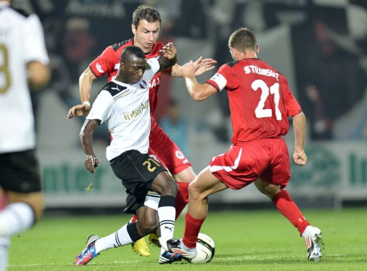 VIDEO Show de casă nouă » Astra a cîştigat la pas primul meci disputat la Giurgiu, 4-0 cu Mediaş