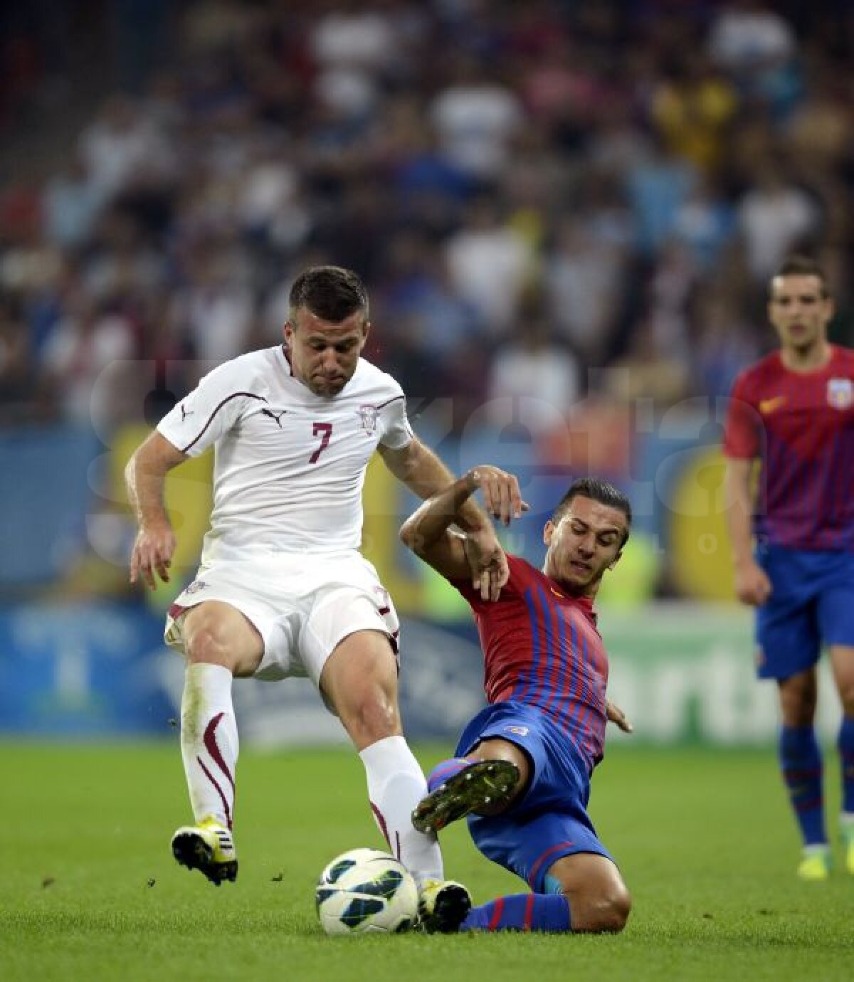 VIDEO+FOTO Lovitura "Gladiatorului" » Bourceanu aduce Stelei prima victorie acasă în faţa Rapidului după 10 ani