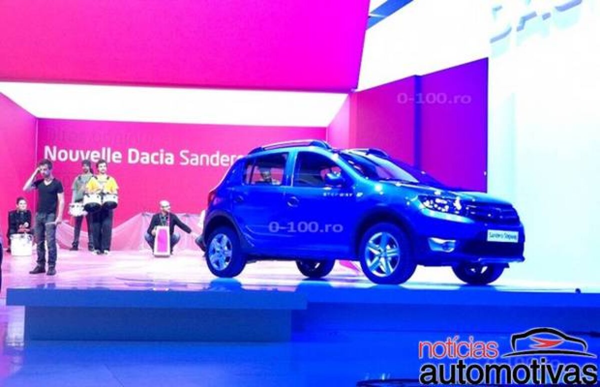 FOTO » Aşa arată noua Dacia Sandero Stepway! Primele imagini surprinse la Salonul Auto de la Paris