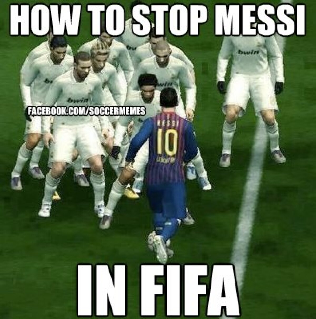 Cum poate fi oprit Messi pe teren? » FIFA 13 vine cu soluţia :D