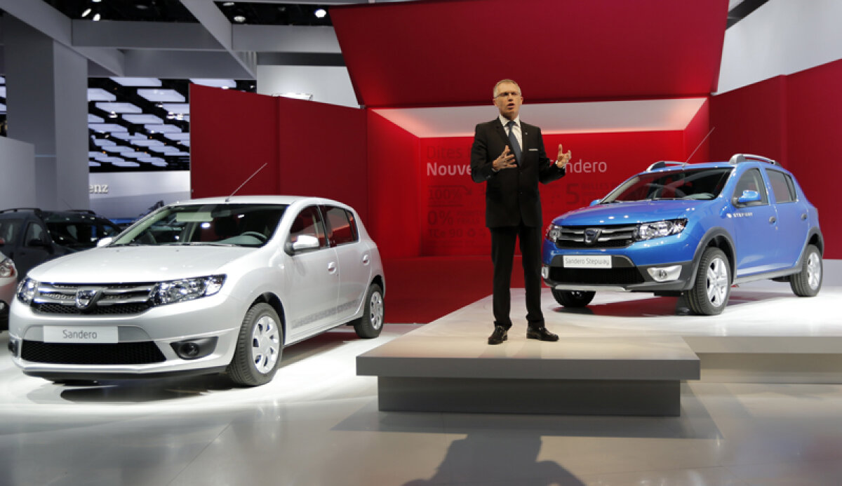 Ameninţarea vine din Mioveni » La Salonul Auto de la Paris, Dacia a venit cu noile modele Logan, Sandero şi Sandero Stepway
