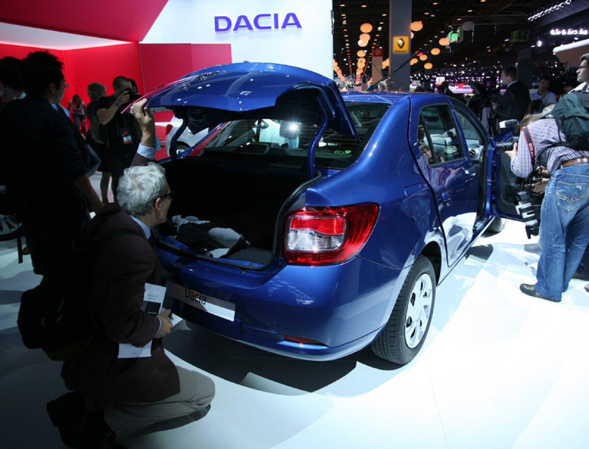 Ameninţarea vine din Mioveni » La Salonul Auto de la Paris, Dacia a venit cu noile modele Logan, Sandero şi Sandero Stepway