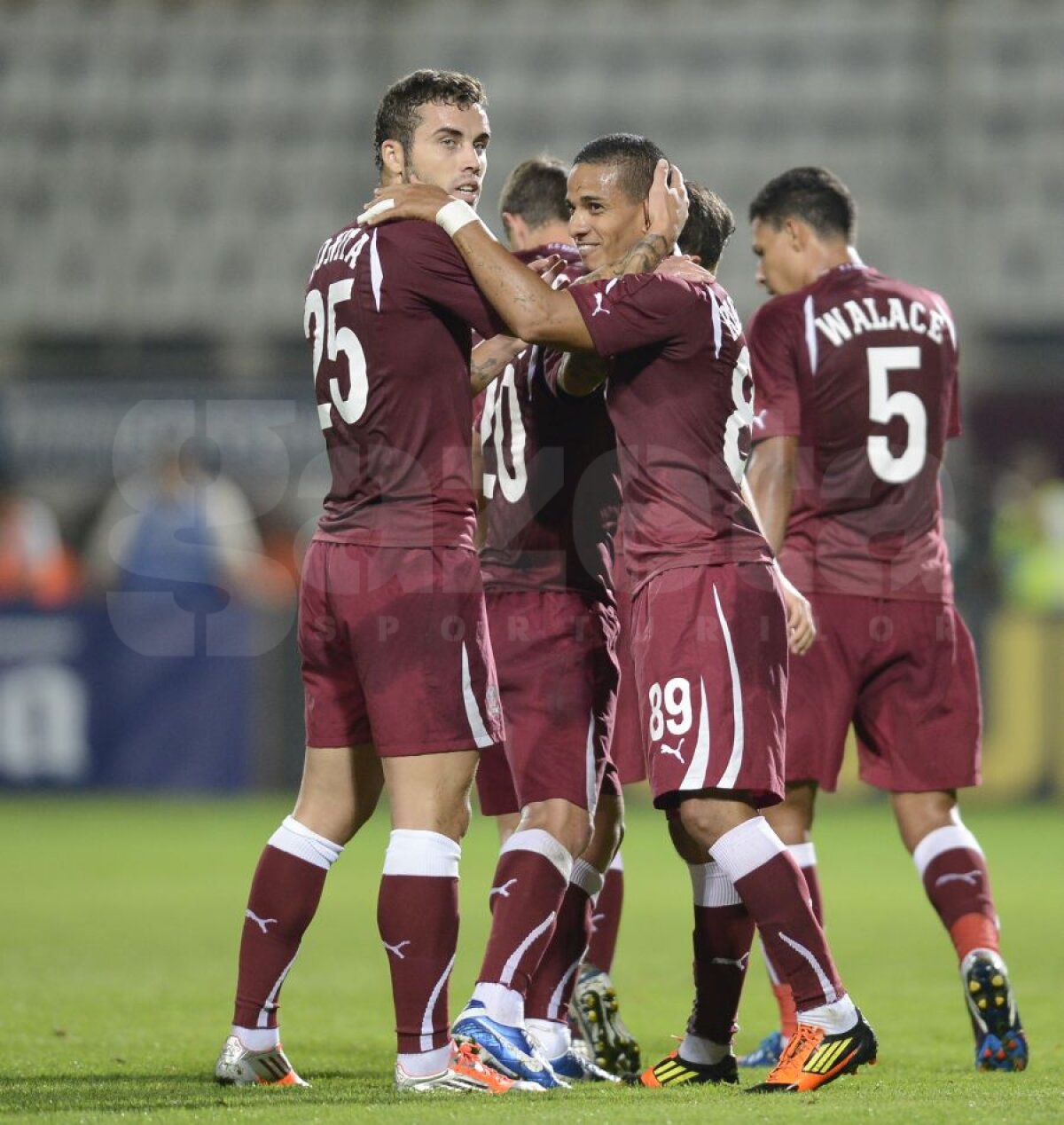 FOTO Victoria debutanţilor » Ioniţă şi Renan s-au distrat în Rapid - Olimpia 6-0